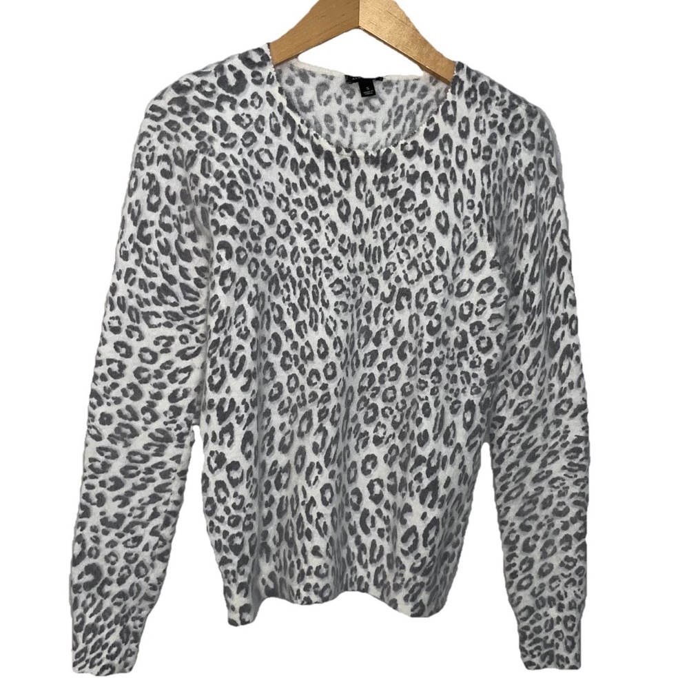 Ann Taylor Animal Print Small Rabbit Hair / Nylon SOFT